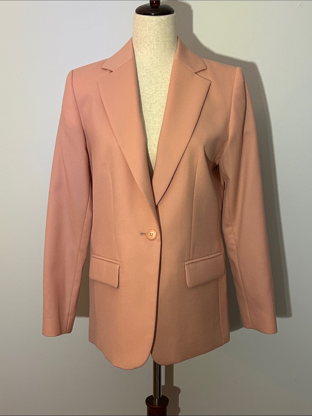 Vintage Pendleton Wool Blazer Women’s Size 6 Pink 100% Virgin Wool